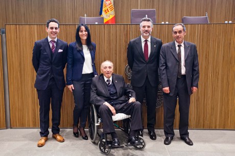 Acte d’homenatge al Sr. Josep Casal Puigcernal, exconseller general